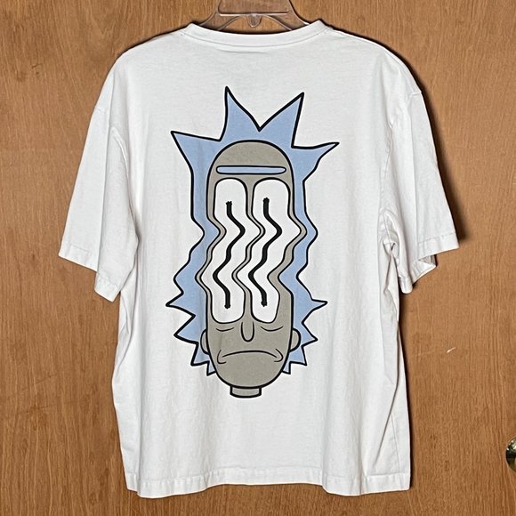 Rick & Morty T-Shirt, Trippy Design by H&M in Large - Picture 3 of 3